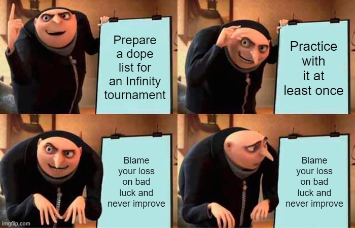 How to git gud at Infinity